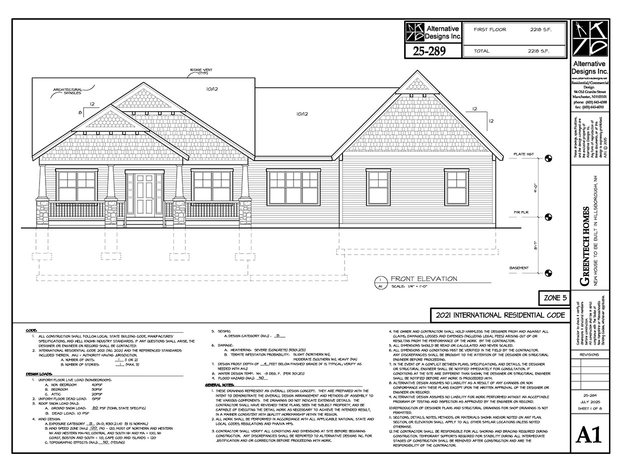 2218 ranch floor plan main image